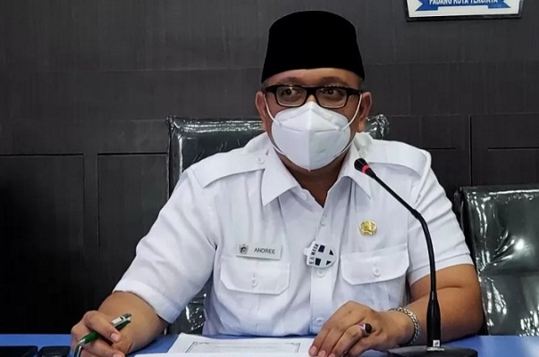 Kepala Dinas Perdagangan Kota Padang Andree Algamar